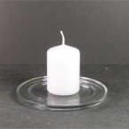 Bolsius Candles - 6cm x 4cm Small Pillar Candles - White